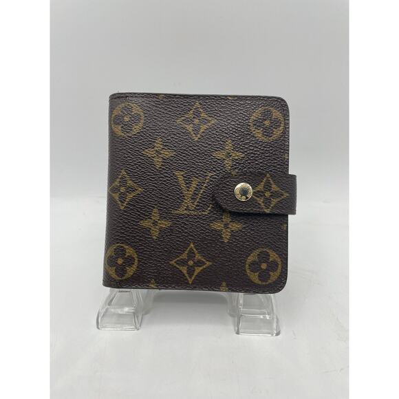Louis Vuitton Monogram Compact Zip Bifold Wallet/4X0248 - Picture 1 of 15